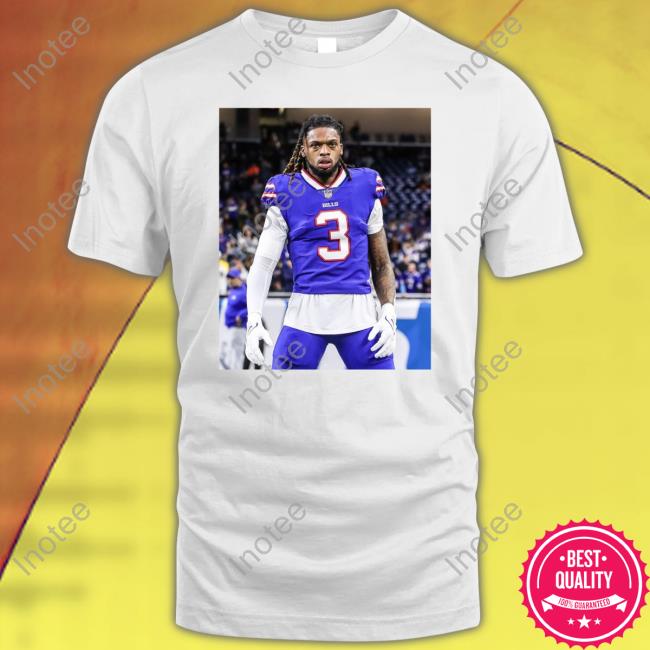 Oursf49ers Wr Deebo Samuel Wearing Bills' Damar Hamlin Long Sleeve T Shirt
