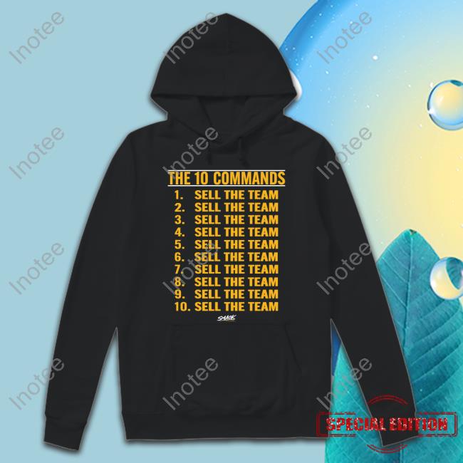 Smack Apparel The 10 Commands Sell The Team Hoodie
