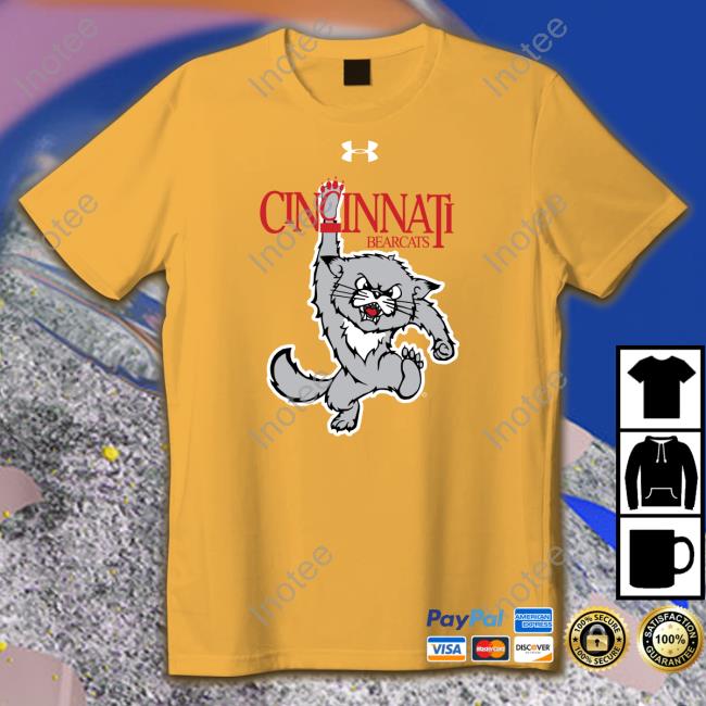 Gobearcats Cincinnati Bearcats 1990'S Vault Logo Shirt Koch Sporting Goods Store