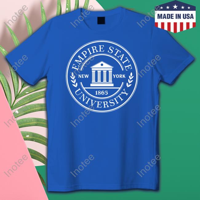 Spideyranger Empire State University Logo Tee Shirt
