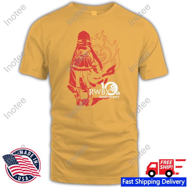 Rwby 10Th Anniversary Shirts