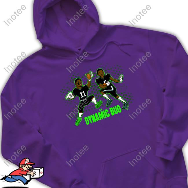 Dynamic Duo By Brotherly Life Philly Tee Shirt Nick Sirianni Wearing Dynamic Duo Sweatshirt
