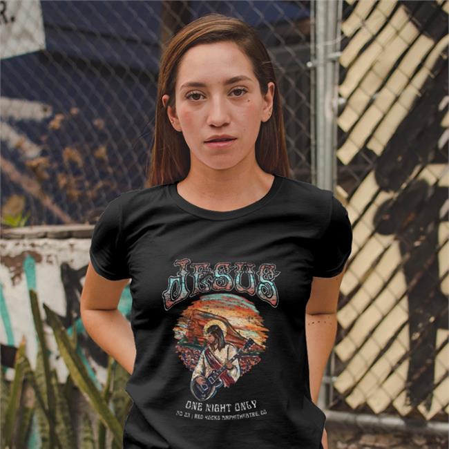 Jesus At Red Rocks Hoodie Big Cat