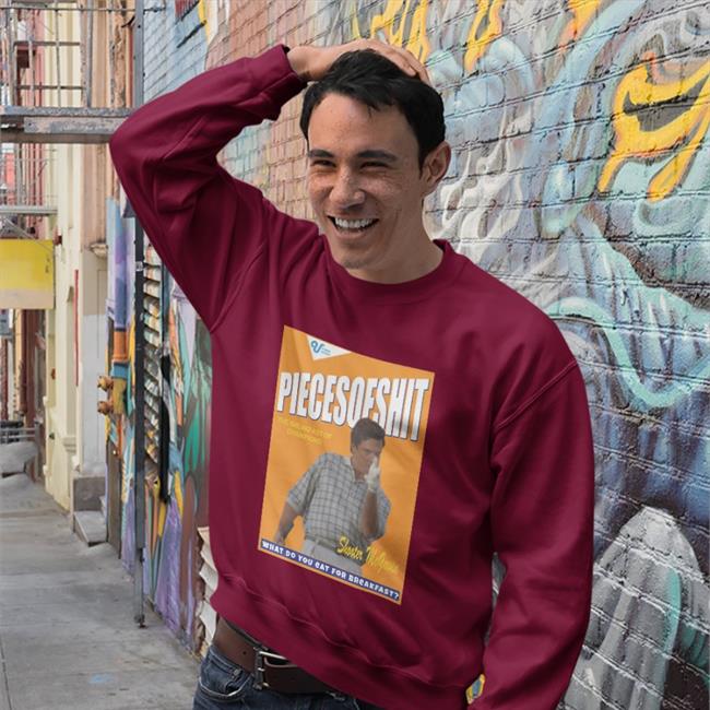 Shootah Piecesoeshit What Do You Eat For Breasfast Shirt