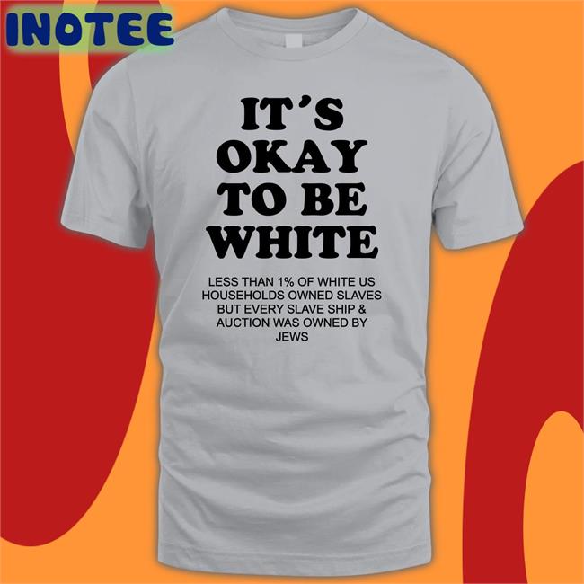 The Serfs It's Okay To Be White Less Than 1 Percent Of White Us Hoodied Sweatshirt