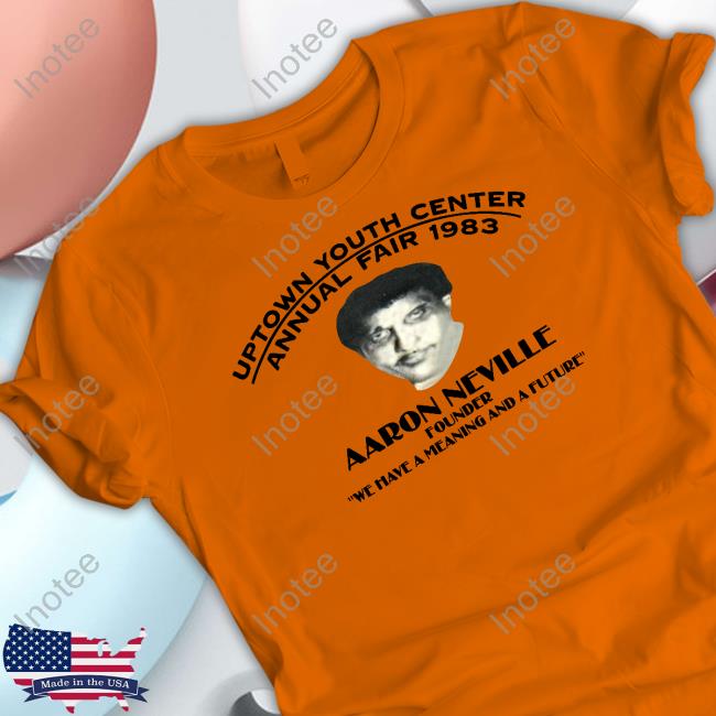 Aaron Neville Uptown Youth Center Annual Fair 1983 Tee