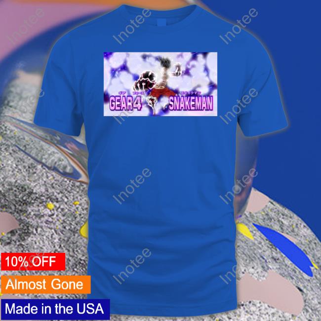 Monkey D Luffy Gear 4 Snakeman Tee Shirts