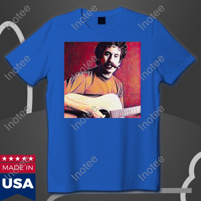 Jim Croce With Guitar Hoodie Matt Pinfield