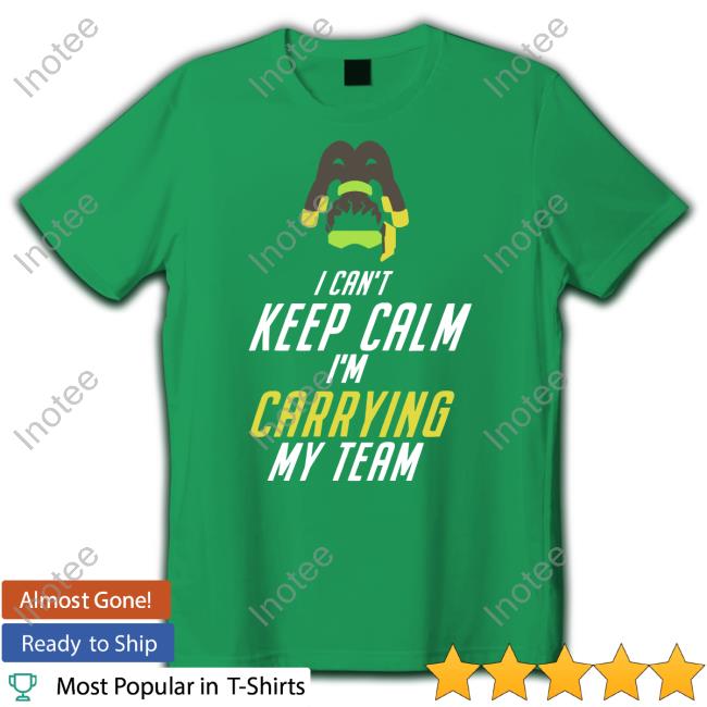 Frogger I Can't Keep Calm I'm Carrying My Team Sweatshirt Froggerow