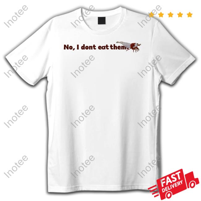 No I Dont Eat Them Shrimp Hooded Sweatshirt