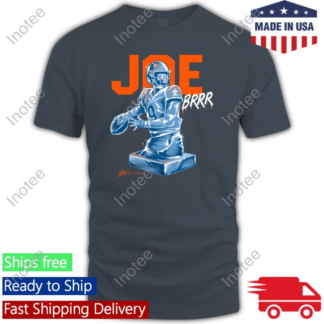 Gvartwork Merch Joe Burrow Cool As Ice Shirt