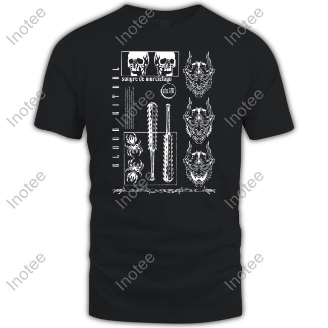 Blood Ritual Tee Sangre De Murcielago Store