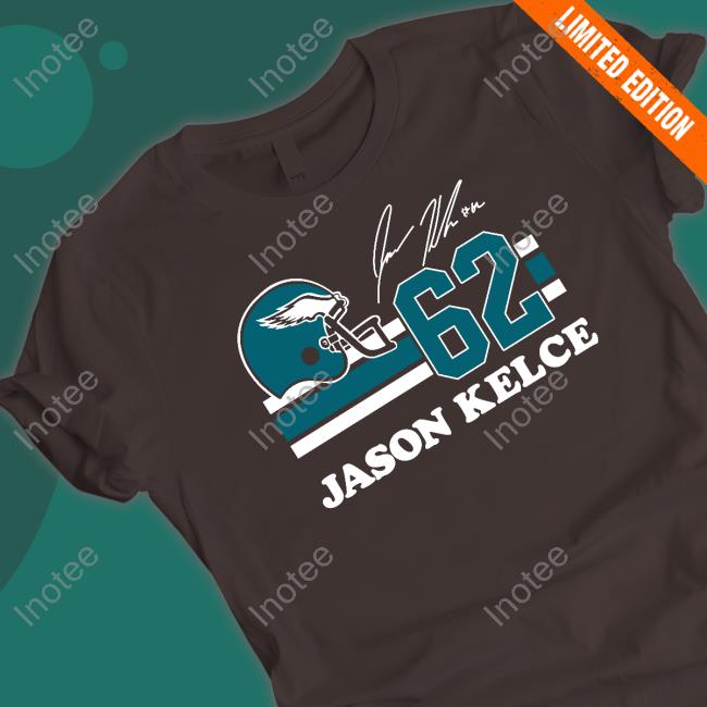 Eagles Jason Kelce #62 Hooded Sweatshirt