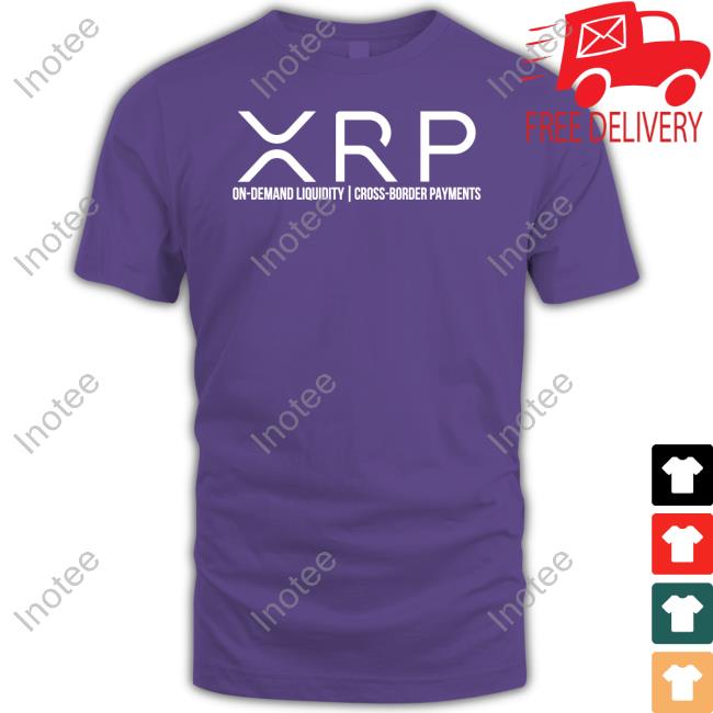 Xrp Whale Xrp On Demand Liquidity Cross Border Payments Tee