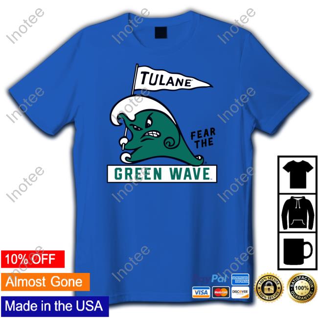 Tulaneathletics Tulane Green Wave Tee Tulaneathletics Tulane Green Wave Shirt Homefield Store