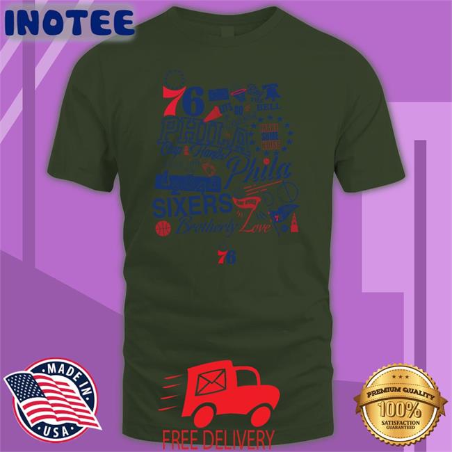 76Ers Announce 2022-23 Promotional Schedule Shirt Phila Sixers 76Er Clap Your Hand Ring The Bell Make Some Noise Brotherly Tee