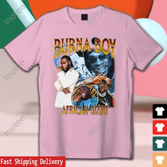 Sparkboyzco Merch Burna Boy African Giant T Shirt Sparkboyzco Merch Burna Boy African Giant Sweatshirt