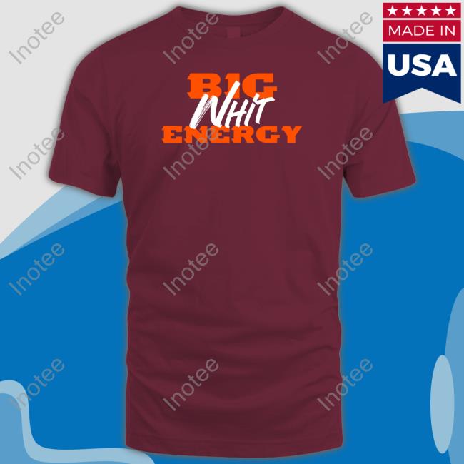 Cincinnati Bengals Big Whit Energy Tee Shirt