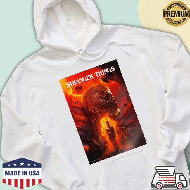Official Stranger Things Final Season Poster 2023 Limited Shirt
