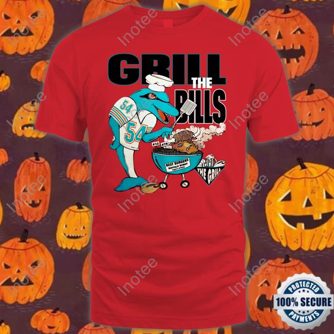 Dolphinstalk Miami Dolphins Grill The Bills Hoodie