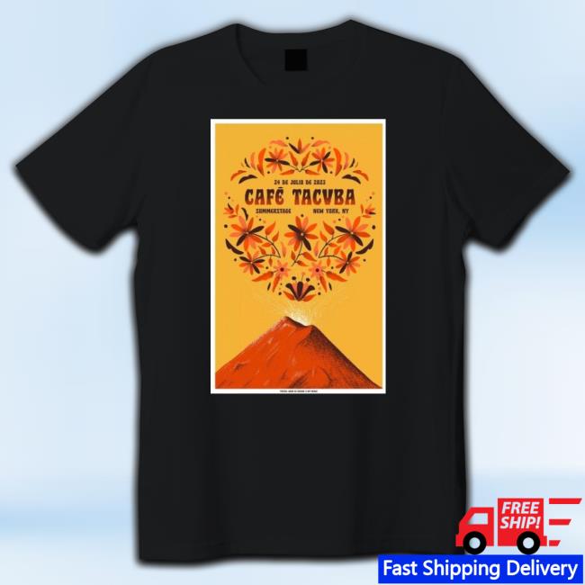 Cafe Tacvba July 24, 2023 Summerstage New York, Ny Event Poster T-Shirt