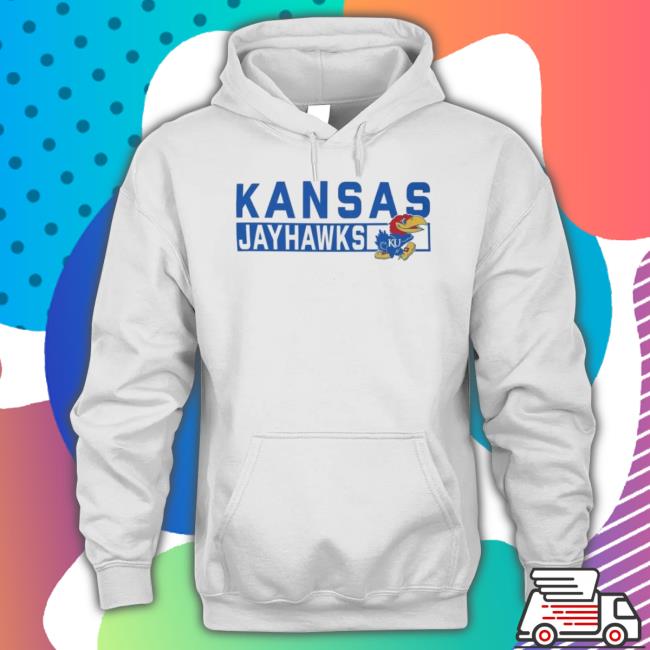 Kansas Jayhawks Champion Slate Impact Knockout Logo Shirt