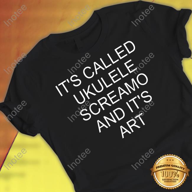 It's Called Ukulele Screamo And It's Art Sweatshirt