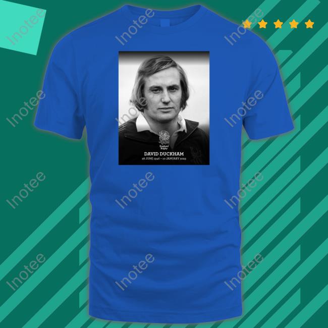 England Rugby David Duckham 28 June 1946 - 10 January 2023 Hoodie