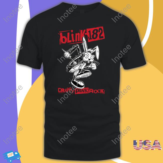 Blink-182 Merch Punk Bunny Shirt