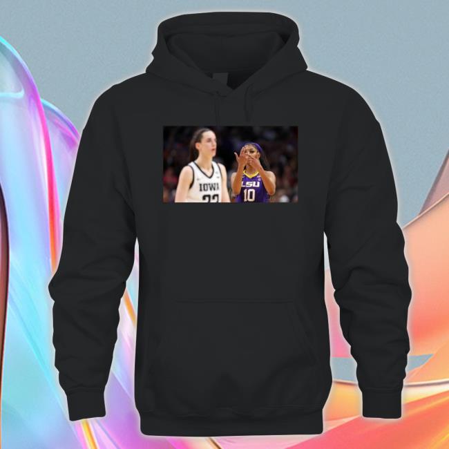 Angel Reese Taunts Caitlin Clark shirt