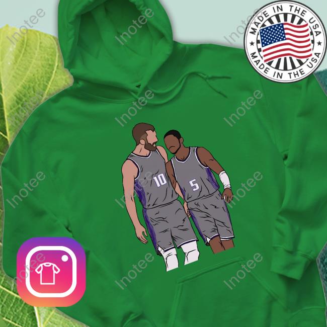 Sacramento Kings Number 10 And 5 Tee Shirt