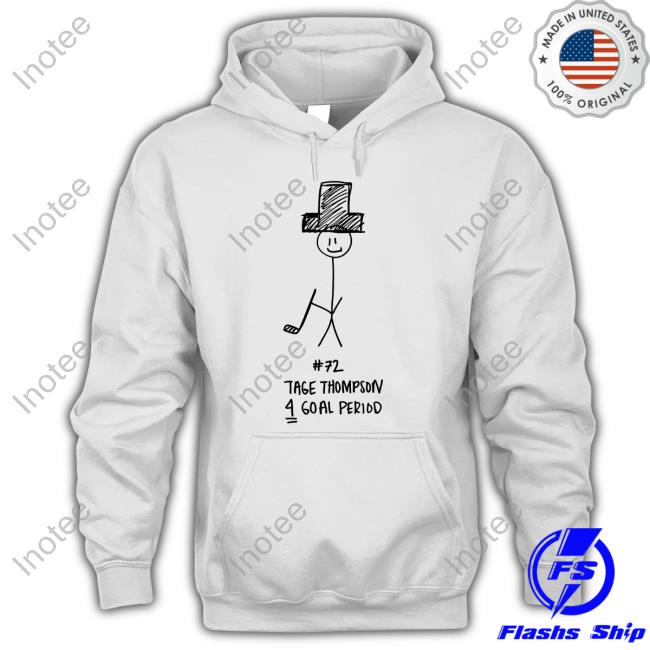 72 Tage Thompson 4 Goal Period T Shirts