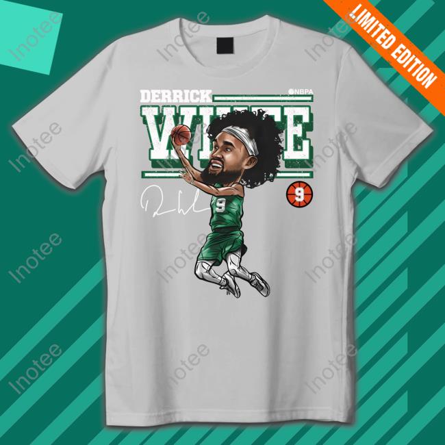 Derrick White Long Sleeve Tee Shirt