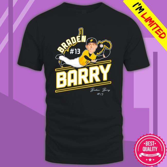 Braden Barry West Virginia Mountaineers Shirt