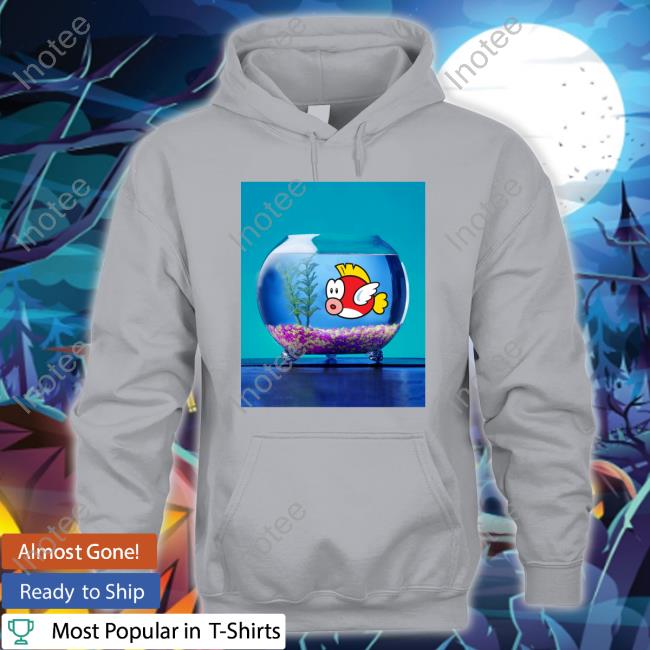 Aquarium With Cheep-Cheep Super Mario Sweatshirt