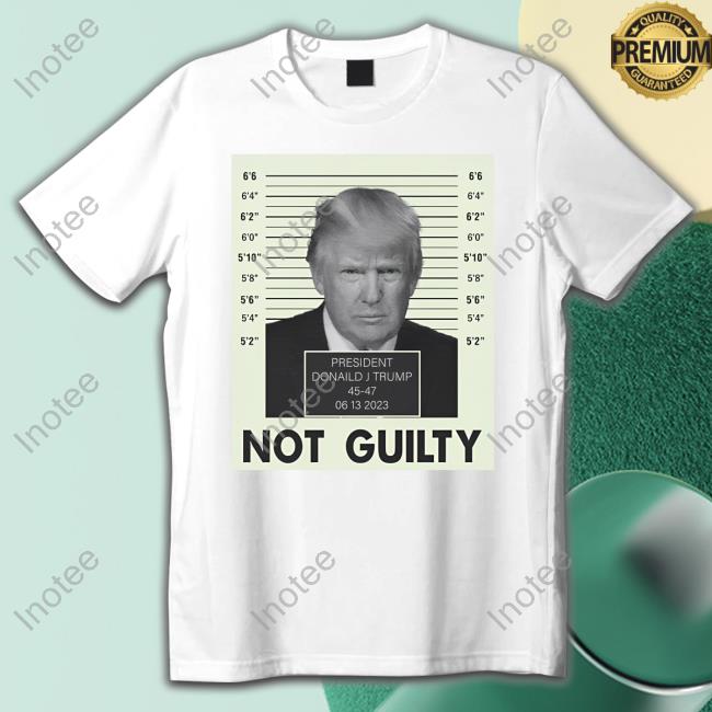 The Trump Train President Trump Not Guilty 45 47 06 13 2023 Hoodie