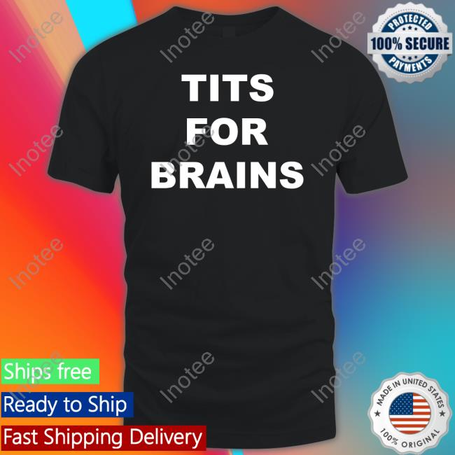 Doomsday Bimbo Wearing Tits For Brain Long Sleeve T Shirt