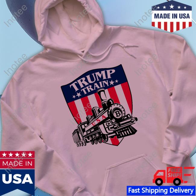 Trump Train Bitcoin Usa Hoodie Donald Trump Jr.