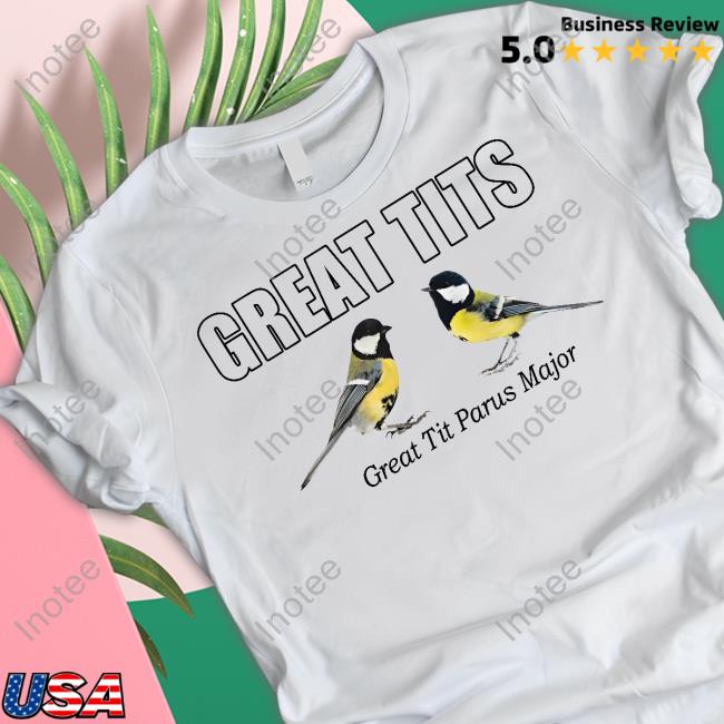 Great Tits Great Tit Parus Major Tee Shirt Hardshirts Shop
