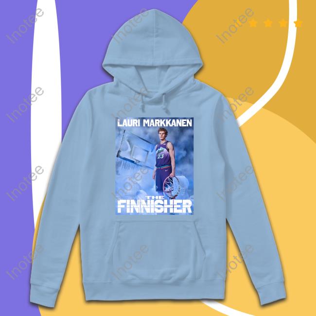 Lauri Markkanen Utah Jazz The Finnisher Long Sleeve