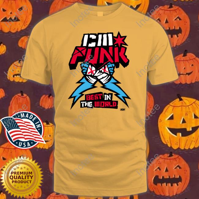 Shopaew Merch Cm Punk Best In The World Supercharged Ringer Sweatshirt