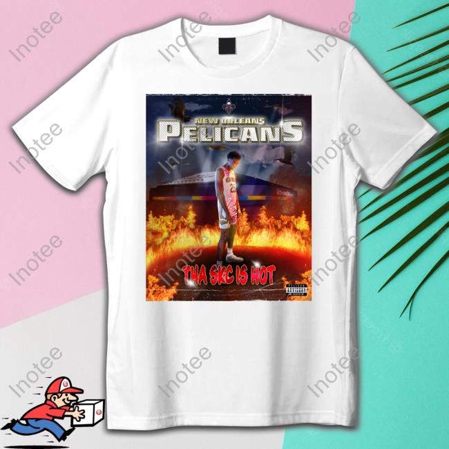 New Orleans Pelicans Tha Skc Is Hot Pelican Advisory We Heatin Up Long Sleeve T Shirt