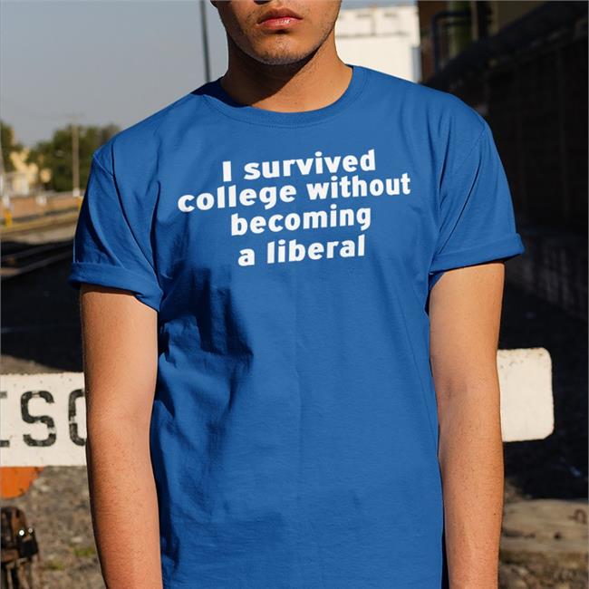 Not Potato Bolshevik I Survived College Without Becoming A Liberal Tee Shirt