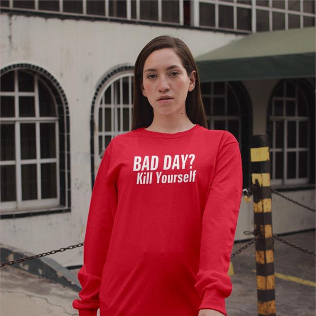 Fluorideluvr Bad Day Kill Yourself Hoodie
