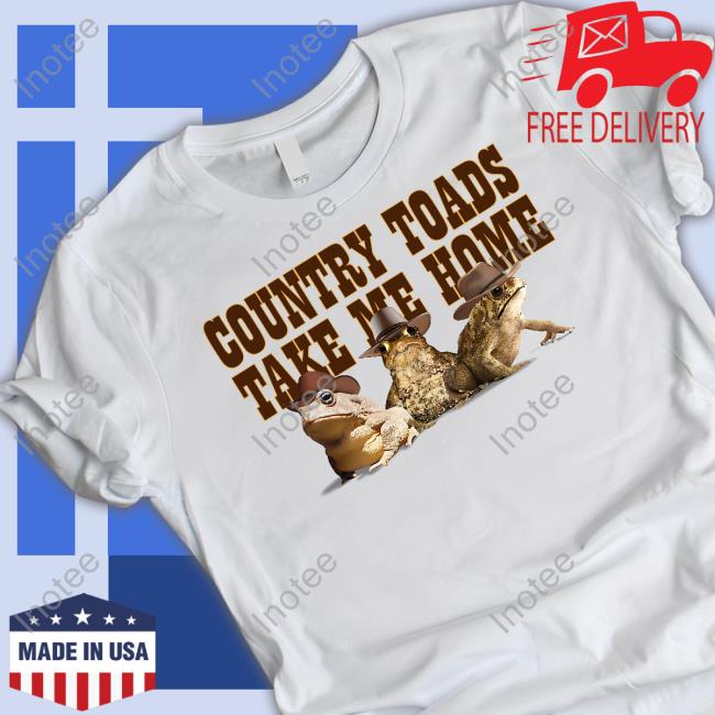Snazzy Seagull Country Toads Take Me Home Frogs Tee