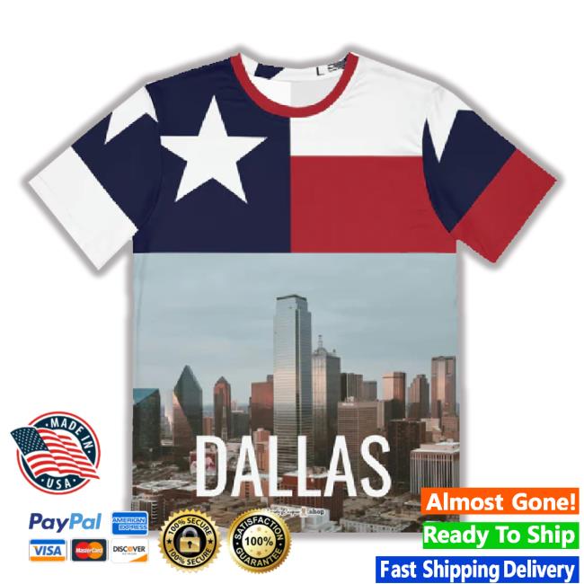 Dallas Texas Men's Polyester Classic Shirt (Aop)