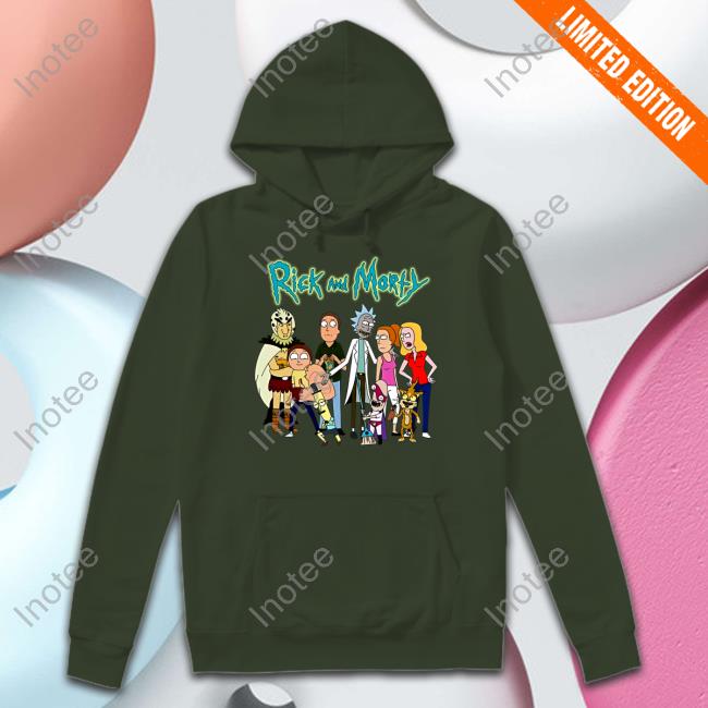 Mr Plenty Wearing Rick And Morty T-Shirt