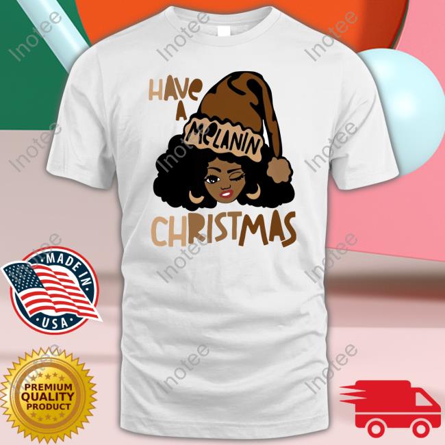 Kryssylareina Have A Melanin Christmas Hoodie