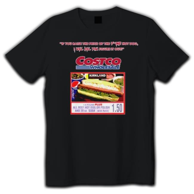 Costco Hot Dog shirt Costco Wholesale Hoodie Funny Trending