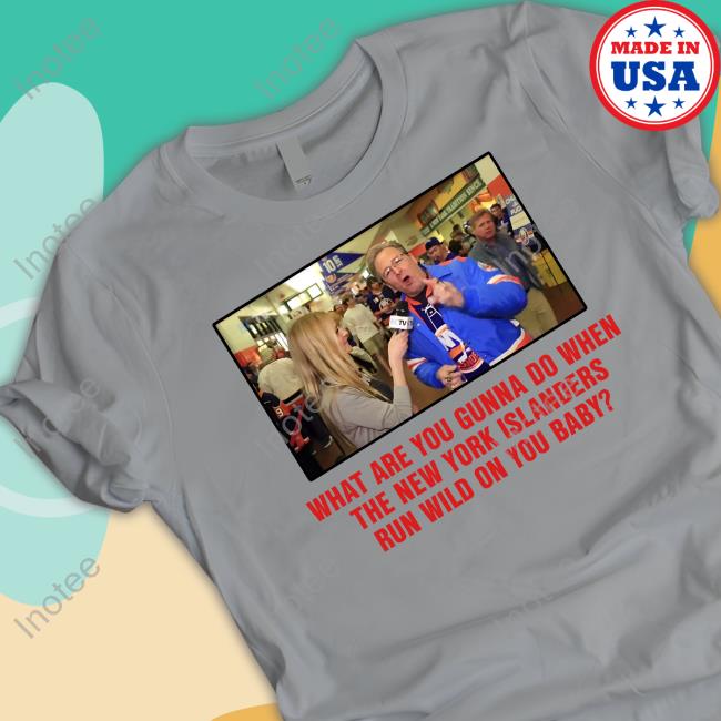 Michael Leboff What Are You Gunna Do When The New York Islanders Run Wild On You Baby Long Sleeve Tee Shirt